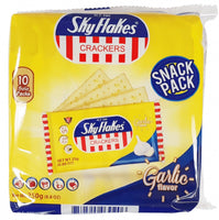 M.Y Sun Sky Flakes Crackers Garlic (10 Single Packs 25g) 250g - Asian Online Superstore UK
