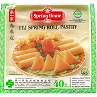 TYJ Spring Roll Pastry (8x8” - 40 Sheets) - 550g - AOS Express