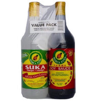 Marca Pina Value Pack (Soy Sauce & Vinegar 2x750mlL) 1.5ml - Asian Online Superstore UK
