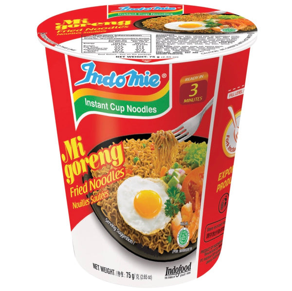 Indo Mie Mi Goreng Cup Noodles (Fried Noodles) 75g - AOS Express