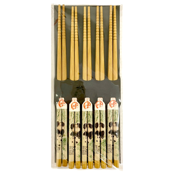 Chopsticks With Chinese Painting 5Pairs