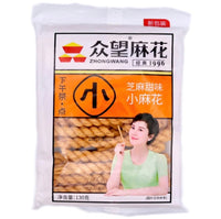 Zhongwang Mini Fried Dough Twist Sweet Sesame Flavour 130g - AOS Express