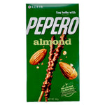 Lotte Pepero Almond Flavour Biscuit Sticks 32g