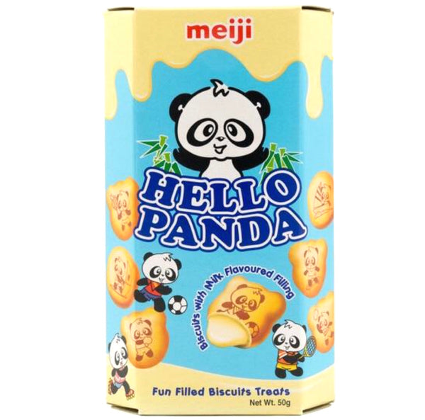 Meiji Hello Panda Milk Biscuit 50g - AOS Express