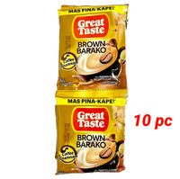 Great Taste Coffee Brown Barako (10x30g) 300g