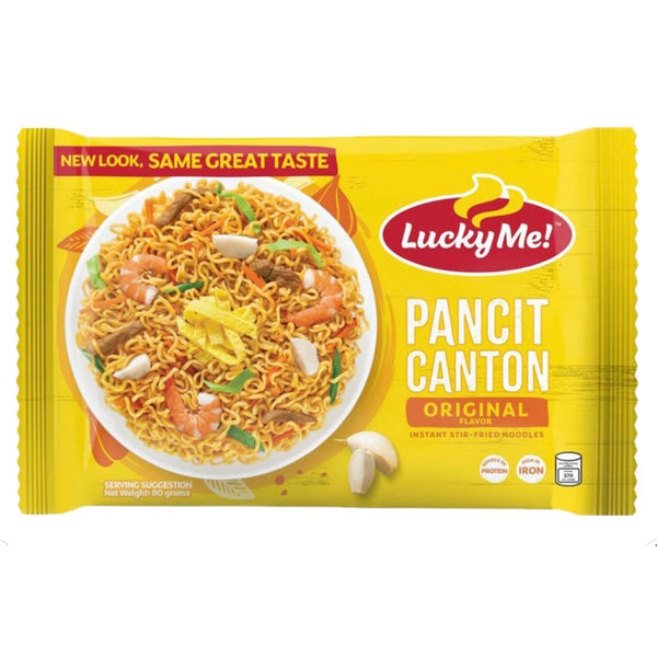 Lucky Me Pancit Canton Original Flavor (Instant Fried Noodle) 80g