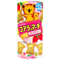 Lotte Koalas Strawberry Flavour Biscuits 37g - AOS Express