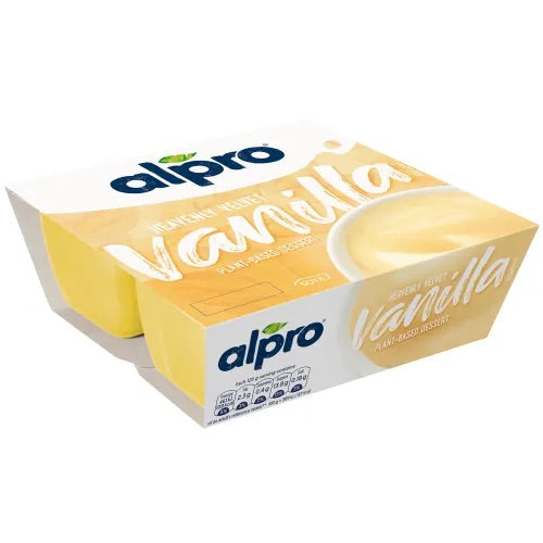 Alpro Vanilla Soya Dessert 4x125g - AOS Express