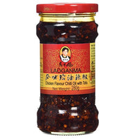 Lao Gan Ma Chicken Flavour Chilli Oil With Tofu 280g - Asian Online Superstore UK