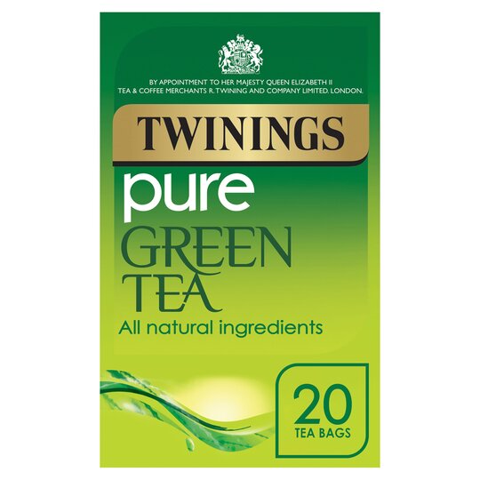 Twinings Pure Green Tea Bags (20’s) 50g