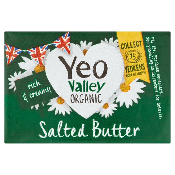 Yeo Valley Organic Salted Butter 250g - AOS Express