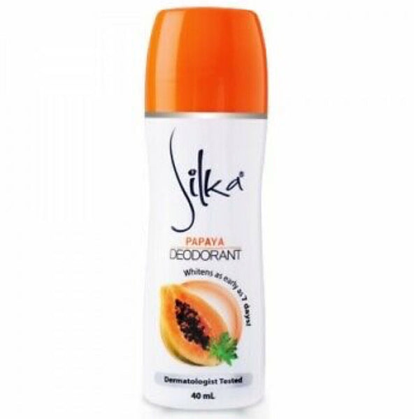 Silka Papaya Whitening Deodorant 40ml - Asian Online Superstore UK