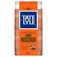 Tate & Lyle Fairtrade Light Muscovado Sugar 500g - AOS Express