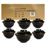 R&B Noodle Bowl With Lid (155x107mm) 6pc