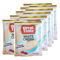 Great Taste 3-1 Coffee White Crema with Vanilla Cream (10x30g) 300g