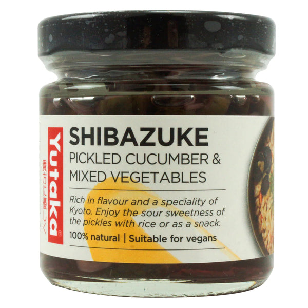 Yutaka Shibazuke (Pickled Mixed Vegetable-Cucumber & Aubergine) 110g