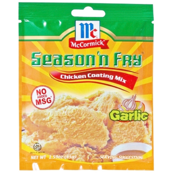 McCormick Season N’ Fry Garlic (Chicken Coating Mix) 45g - AOS Express