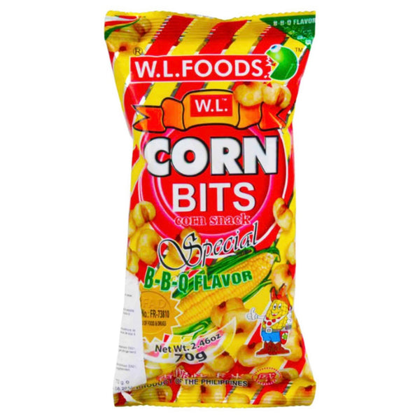 W.L. Corn Bits BBQ Flavour 70g