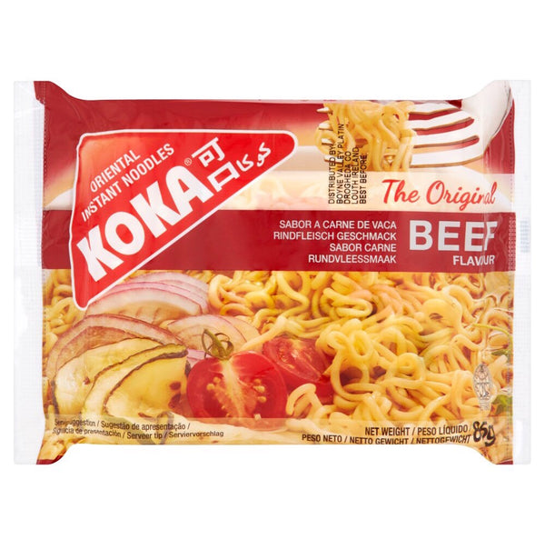 Koka Beef Flavour Instant Noodles 85g - Asian Online Superstore UK