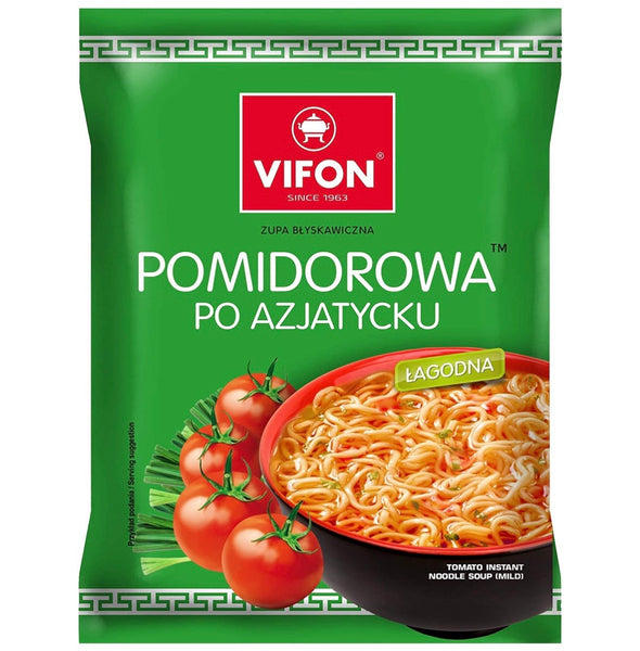 Vifon Tomato Flavour Instant Noodle (Pomidorowa Po Azjatycku) 70g - AOS Express