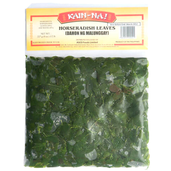 Kain Na Frozen Horseradish Leaves (Malunggay) 227g - AOS Express