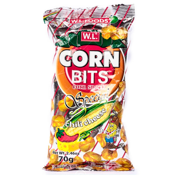 W.L. Corn Bits Chilli Cheese Flavour 70g ( BBD: 18-05-24)