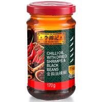 Lee Kum Kee Chilli Oil with Dried Shrimps & Black Beans 170g - AOS Express