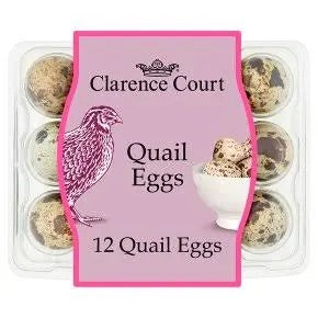 Clarence Court Quail Eggs 12s - AOS Express