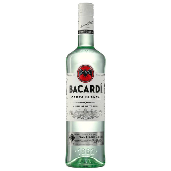 Bacardi Carta Blanca White Rum (37.5% vol.) 700ml