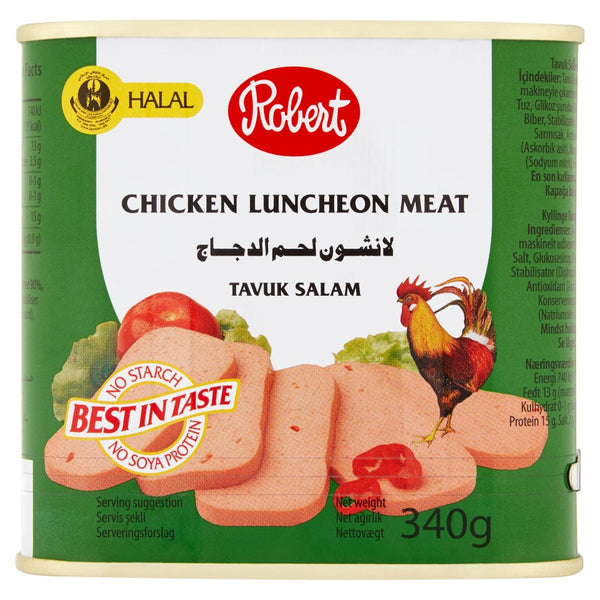 Robert Chicken Luncheon Meat (Halal) 340g