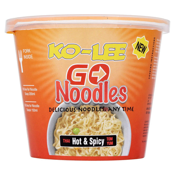 Ko Lee Cup Hot & Spicy Flavour 65g - AOS Express