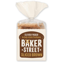 BS Baker Street Sliced Brown Bread 600g