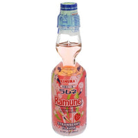 Kimura Gansu Ramune Strawberry Flavour 200ml - Asian Online Superstore UK