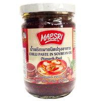 Mae Sri Chilli Paste in Soy Bean Oil (Namprik Pao) 225g - Asian Online Superstore UK