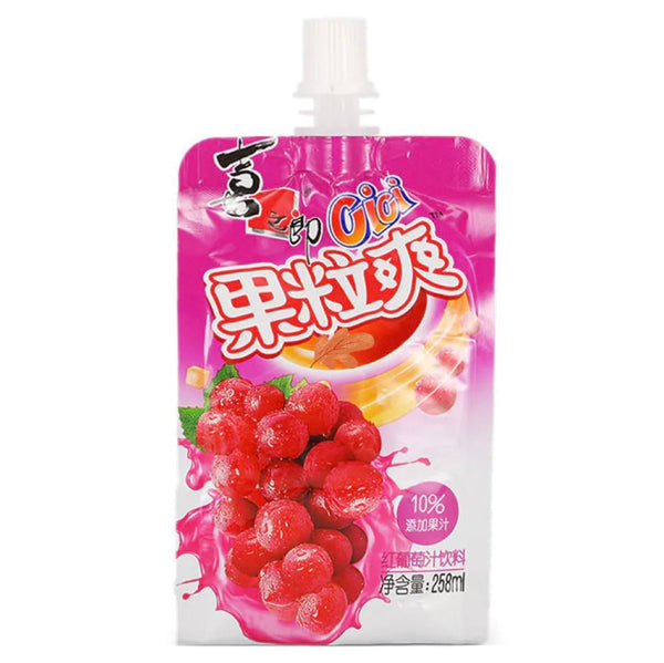 ST Xi Zhi Lang CiCi Fruit Flavoured Drink Red Grape Flavour 258g