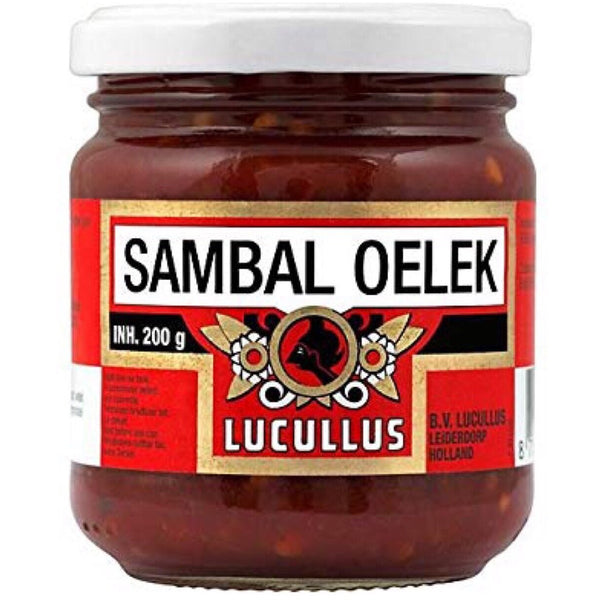 Lucullus Sambal Oelek (Red Chilli Paste) 200g - Asian Online Superstore UK