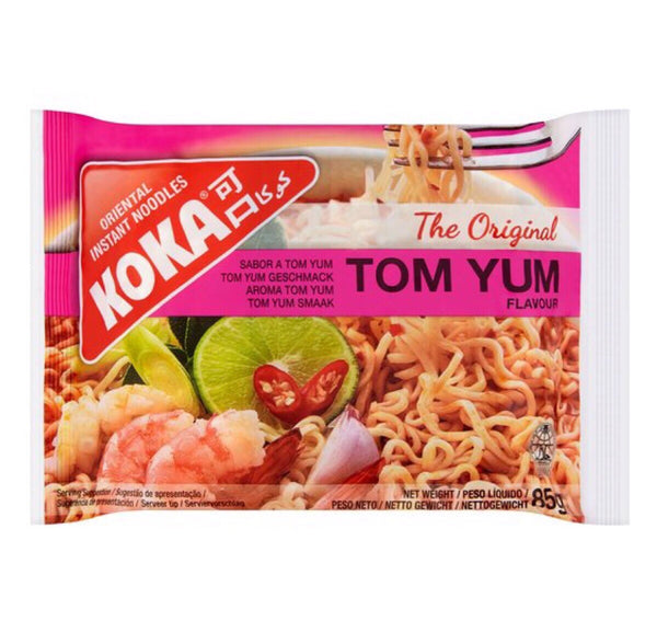 Koka Tom Yum Flavour Instant Noodles 85g - Asian Online Superstore UK