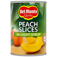 Del Monte Peach Slices in Light Syrup 420g - AOS Express
