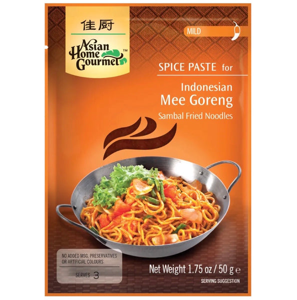 Asian Home Gourmet Spice Paste for Indonesian Mee Goreng (Sambal Fried Noodles) 50g - AOS Express