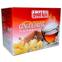Gold Kili Instant Ginger Drink Brown Sugar (18gx10 Sachets) 180g