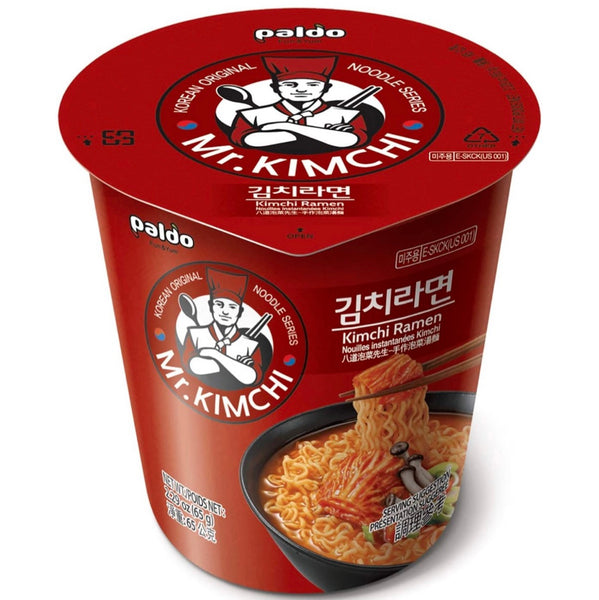 Paldo Mr. Kimchi Ramen Cup Noodles 75g - AOS Express