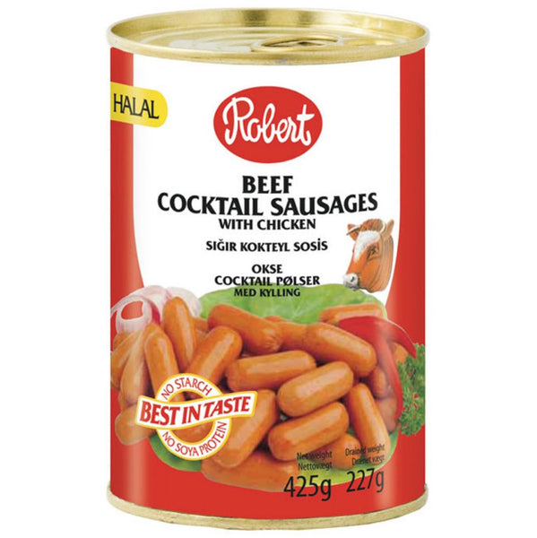 Robert Beef Sausages with Chicken (Halal) 425g
