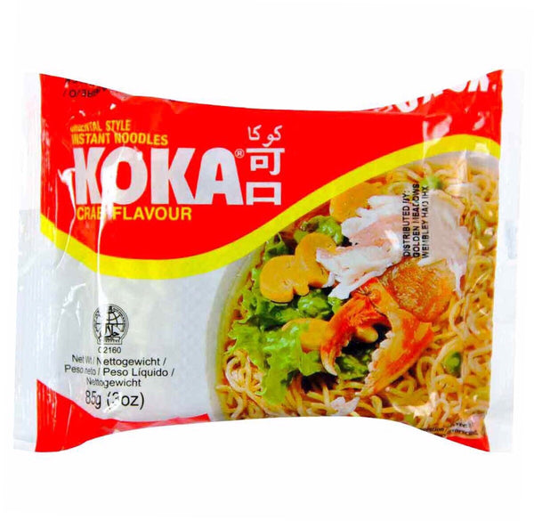 Koka Crab Instant Noodles 85g - Asian Online Superstore UK