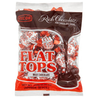 Ricoa Flat Tops Milk Chocolate 150g - AOS Express