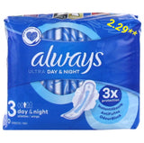Always Ultra Day & Night #3 Sanitary Towel Wings (10 Pads) - AOS Express