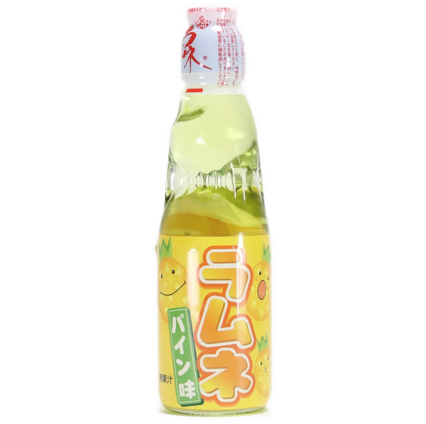 Hatakosen Ramune Soda Pineapple Flavour 200ml