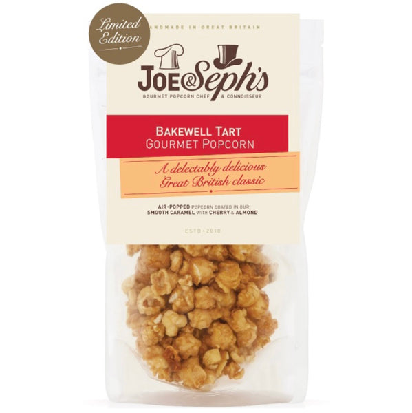 Joe & Seph’s Bakewell Tart Gourmet Popcorn 80g - AOS Express