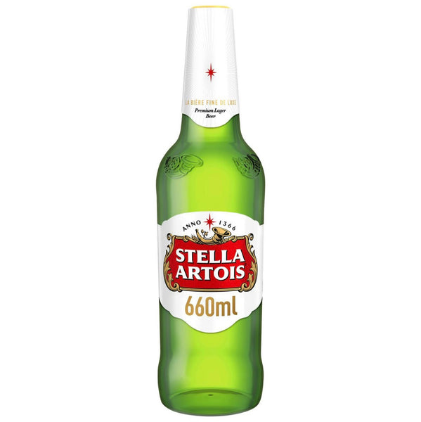 Stella Artois Premium Lager Beer 660ml