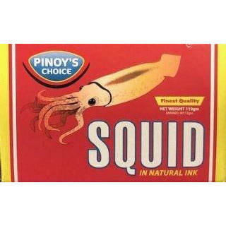 Pinoy’s Choice Squid in Natural Ink 110g - Asian Online Superstore UK