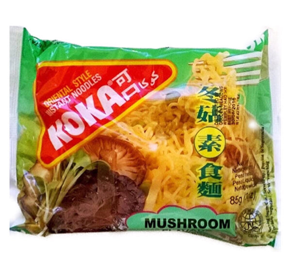 Koka Mushroom Instant Noodles 85g - Asian Online Superstore UK